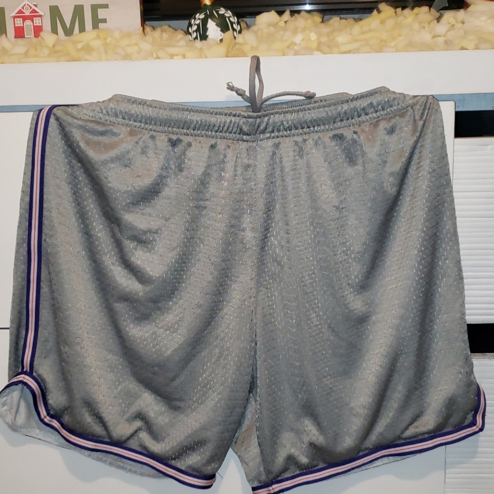 Grey basketball shorts